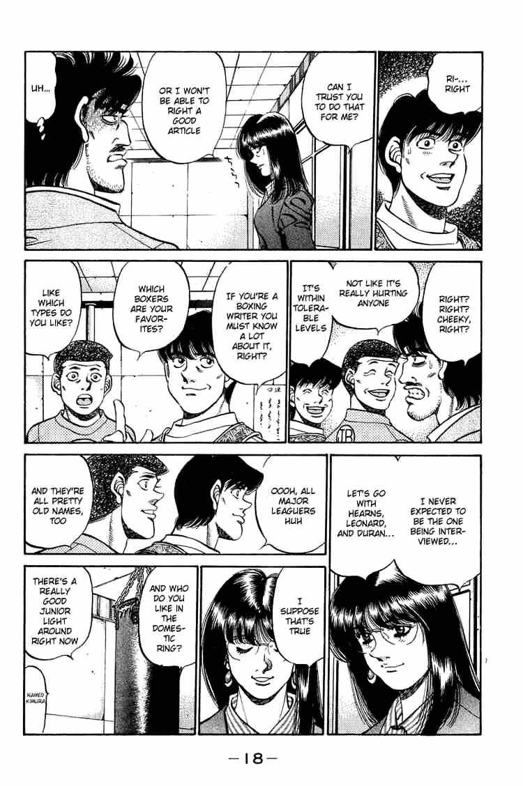 Hajime no Ippo: Fighting Spirit, Chapter 233 image 19